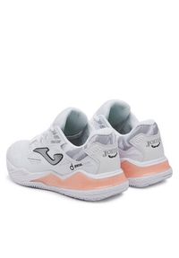 Joma Buty do tenisa Spin 2502 TSPILS2502O Biały. Kolor: biały. Materiał: skóra. Sport: tenis #2