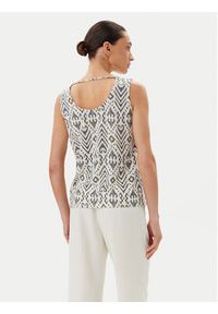 JDY Top Dodo 15296246 Écru Regular Fit. Kolor: kremowy. Materiał: syntetyk #3