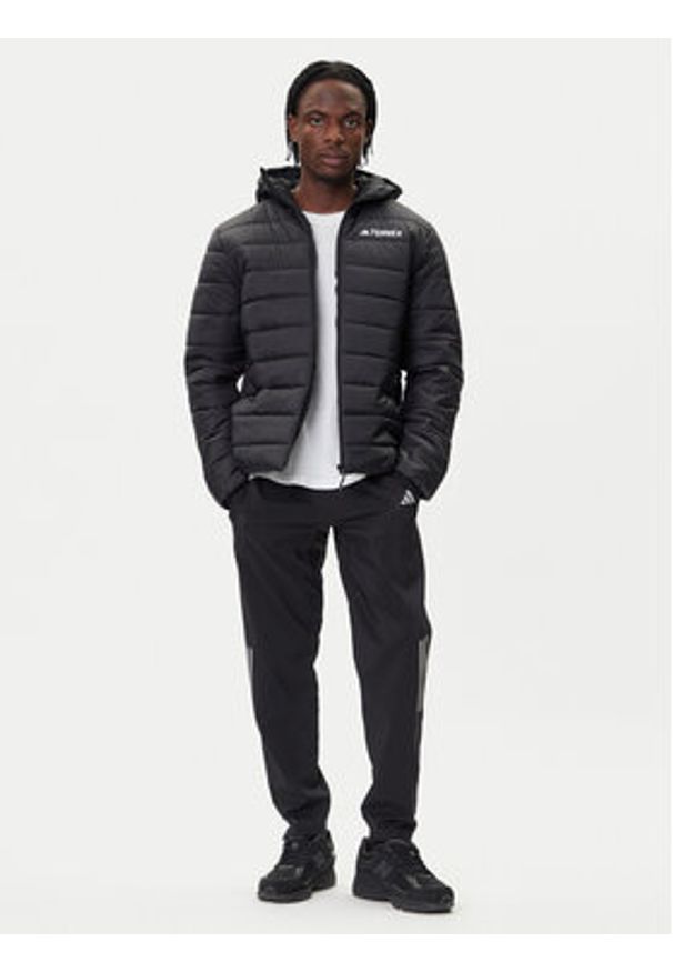 Adidas - adidas Kurtka outdoor Terrex Multi Essentials Climawarm KB2183 Czarny Regular Fit. Kolor: czarny. Materiał: syntetyk. Technologia: ClimaWarm (Adidas). Sport: outdoor