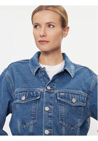 Tommy Jeans Kurtka jeansowa Claire DW0DW16096 Niebieski Regular Fit. Kolor: niebieski. Materiał: bawełna #3