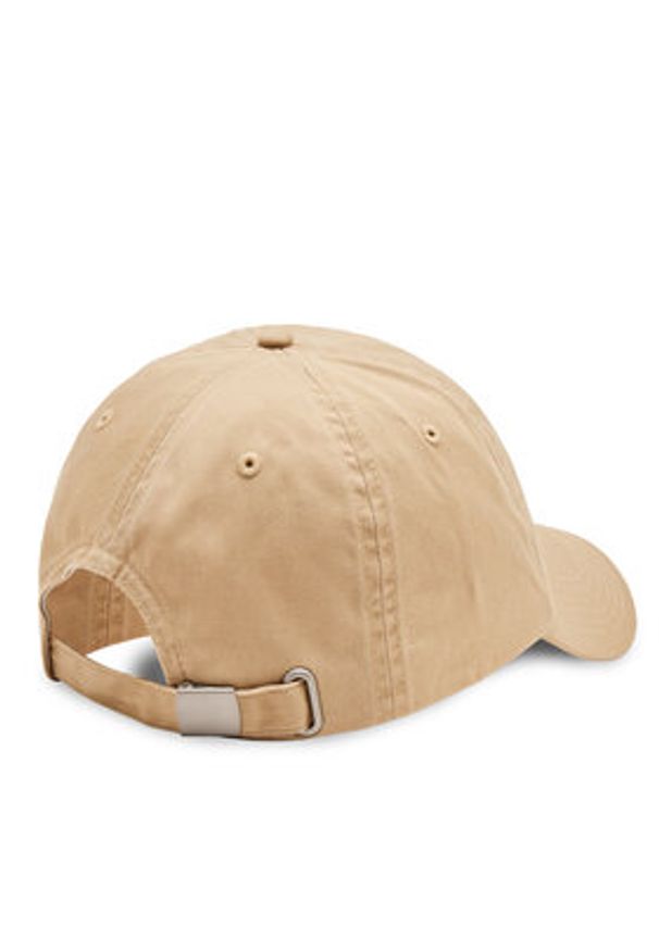 Tommy Jeans Czapka z daszkiem Tjm Heritage 6 Panel Cap AM0AM12020 Beżowy. Kolor: beżowy. Materiał: materiał