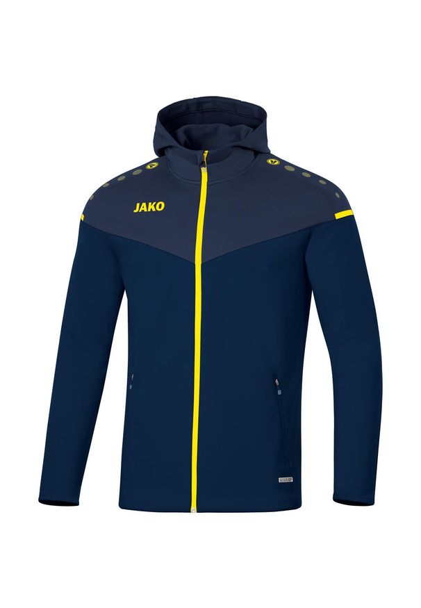 Kurtka Jako à capuche Champ 2.0. Kolor: niebieski. Sport: turystyka piesza