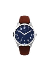 Zegarek Timex. Kolor: brązowy. Styl: street