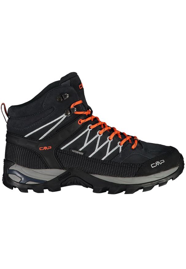 Buty trekkingowe męskie, CMP Rigel Mid. Kolor: wielokolorowy, pomarańczowy, czarny
