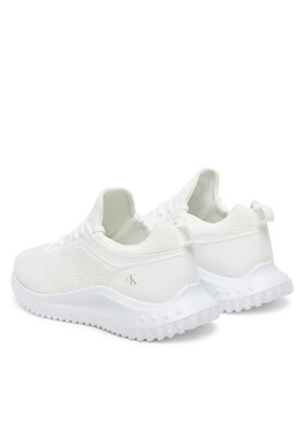 Calvin Klein Jeans Sneakersy Eva Runner Sock Mg Tech YW0YW01855 Biały. Kolor: biały. Materiał: materiał