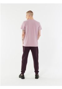 outhorn - T-shirt z nadrukiem męski. Materiał: materiał, bawełna, elastan, jersey. Wzór: nadruk #5