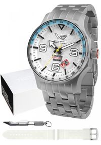 Zegarek męski Vostok Europe NH34-595A773B srebrny. Kolor: srebrny #1