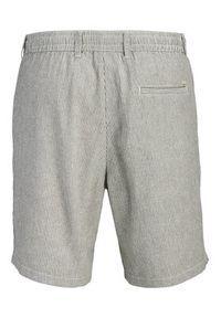 Jack & Jones Szorty materiałowe Ace Mykonos 12269376 Écru Regular Fit. Kolor: kremowy. Materiał: wiskoza #5