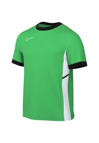 Nike - Koszulka Męska Academy 25 SS. Kolor: zielony. Sport: turystyka piesza