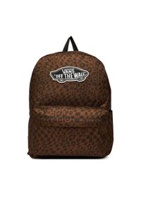Vans Plecak Old Skool Classic VN000H4Y7UG1 Brązowy. Kolor: brązowy. Materiał: materiał