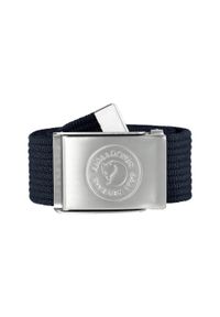 Pasek do spodni Fjällräven 1960 Logo Belt. Kolor: niebieski. Sezon: lato. Sport: turystyka piesza #1