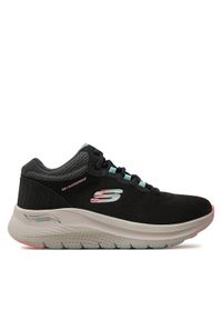 skechers - Skechers Sneakersy Arch Fit 2.0 Rainy Days 150194 BKMT Szary. Kolor: szary. Materiał: materiał