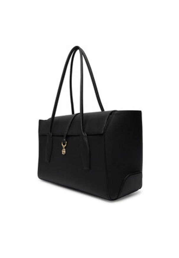 BOSS Torebka Nerissa 50557984 Czarny. Kolor: czarny. Materiał: skórzane