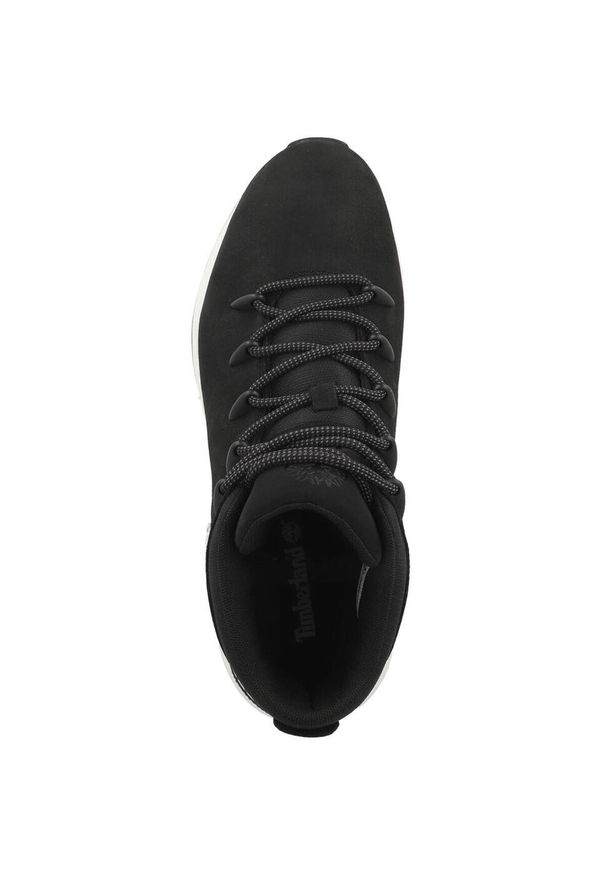 Buty trekkingowe męskie Timberland Sprint Trekker. Zapięcie: sznurówki. Kolor: czarny. Materiał: skóra, syntetyk, materiał. Szerokość cholewki: normalna. Sport: bieganie