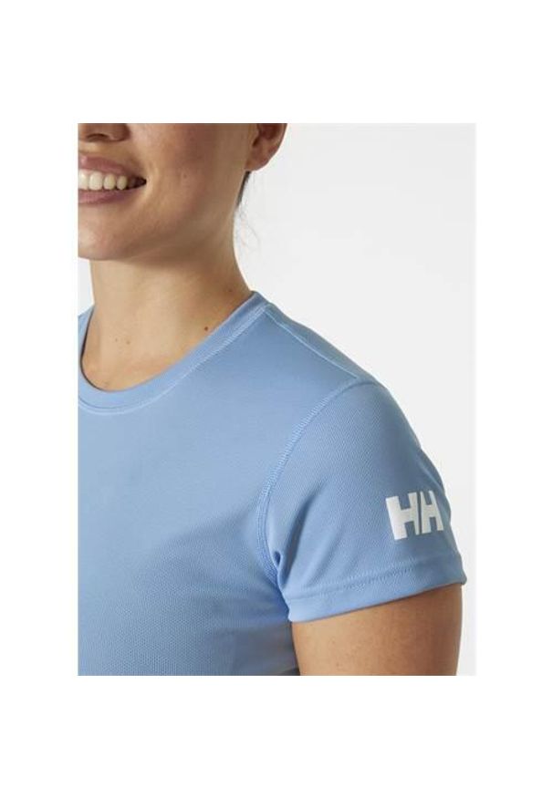 Koszulka treningowa damska Helly Hansen Hh Tech. Kolor: niebieski. Długość rękawa: krótki rękaw. Długość: krótkie