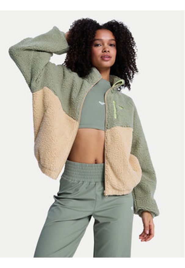 Roxy Polar Boundless Spirit ERJPF03249 Zielony Regular Fit. Kolor: zielony. Materiał: syntetyk