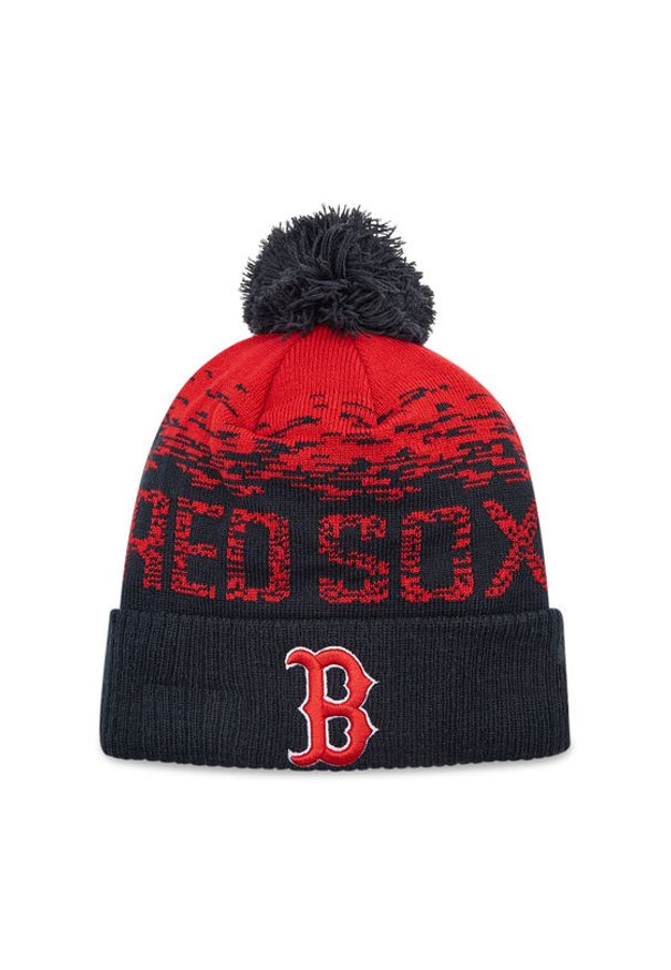 New Era Czapka Boston Red Sox 80536113 Granatowy. Kolor: niebieski. Materiał: materiał