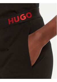 Hugo Szorty sportowe Sporty Logo 50520498 Czarny Regular Fit. Kolor: czarny. Materiał: bawełna, syntetyk