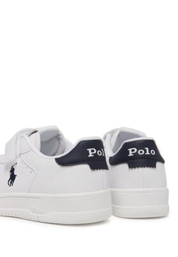 Polo Ralph Lauren Sneakersy Masters Court Ps RL02438102 Biały. Kolor: biały. Materiał: skóra