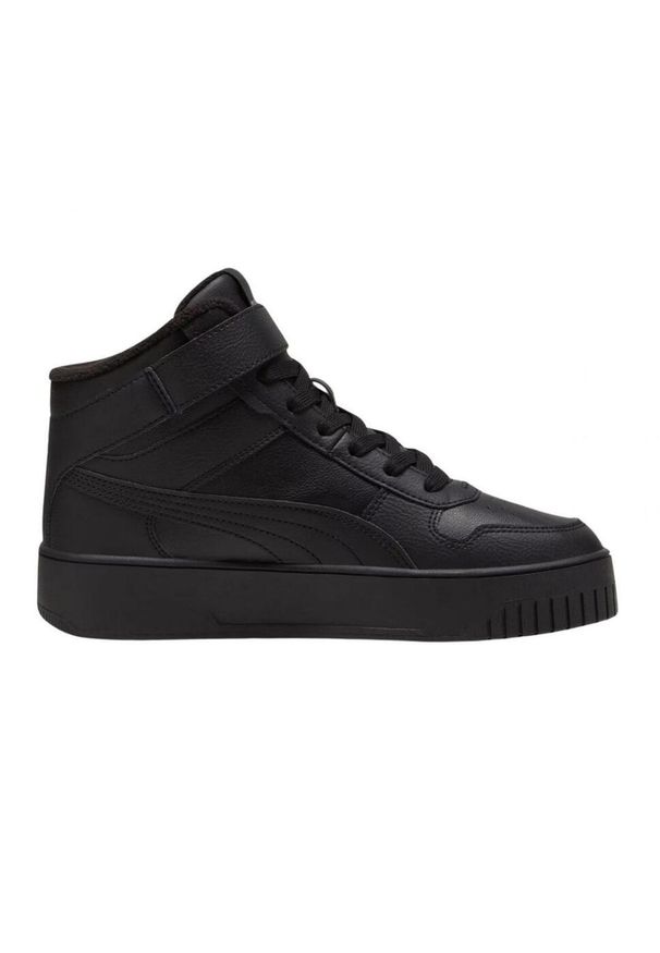 Puma - Kobiety/Panie Carina Street Mid Cut Trainers. Kolor: czarny. Sport: turystyka piesza