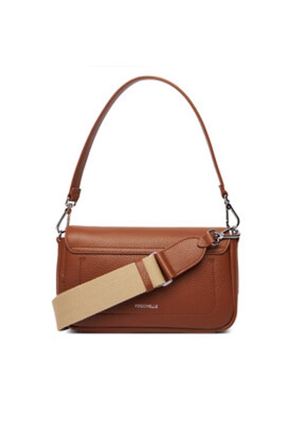 Coccinelle Torebka U4K Coccinelle C-Me Lock E1 U4K 12 02 02 Brązowy. Kolor: brązowy. Materiał: skórzane