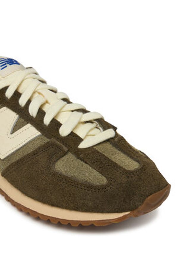 New Balance Sneakersy U471PSA W Khaki. Kolor: brązowy. Materiał: skóra, zamsz