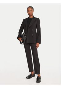 Weekend Max Mara Chinosy Rana 2515131031 Czarny Slim Fit. Kolor: czarny. Materiał: syntetyk #4