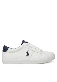 Polo Ralph Lauren Sneakersy Ryley RL02447103 Biały. Kolor: biały. Materiał: skóra