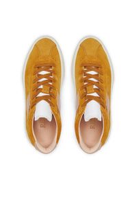 Replay - REPLAY Sneakersy Allen GWSE4 .000.C0001L Żółty. Kolor: żółty. Materiał: zamsz, skóra