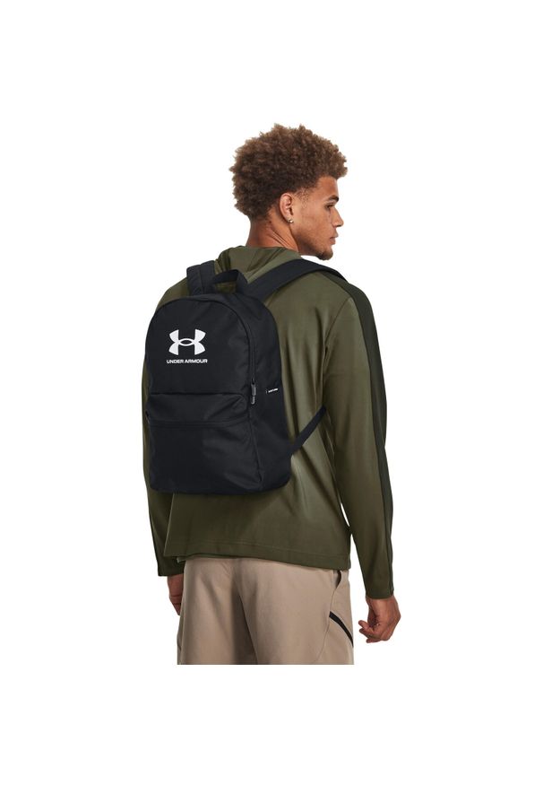 Plecak Under Armour Loudon Lite Backpack 25.5 L, Dla obu płci. Kolor: czarny. Materiał: poliester, materiał