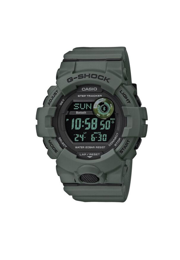 G-Shock Zegarek GBD-800UC-3ER Zielony. Kolor: zielony