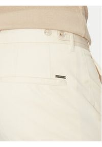 BOSS Spodnie garniturowe C-Genius 50539970 Écru Slim Fit. Materiał: bawełna #4