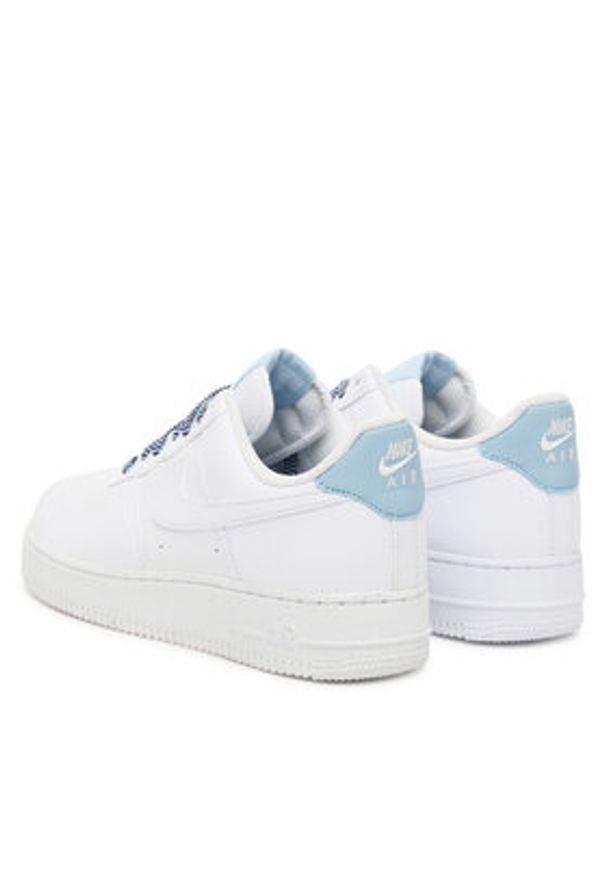 Nike Sneakersy Air Force 1 `07IB7167 101 Biały. Kolor: biały. Materiał: skóra. Model: Nike Air Force