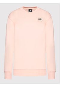 New Balance Bluza Unisex UT21501 Różowy Relaxed Fit. Kolor: różowy. Materiał: bawełna #7