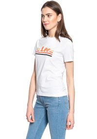 Lee - DAMSKI T-SHIRT LEE ESSENTIAL SLIM TEE BRIGHT WHITE L41HEPLJ #3