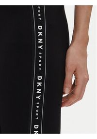 DKNY Sport Legginsy DP3P1883 Czarny Slim Fit. Kolor: czarny. Materiał: syntetyk. Styl: sportowy #3