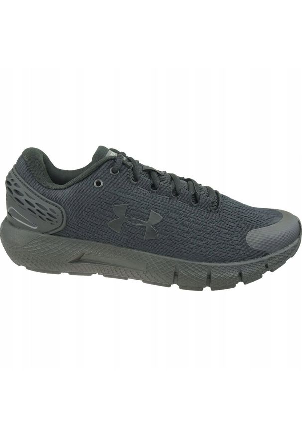 Buty Under Armour Charged Rogue 2 M 3022592-003 czarne szare. Zapięcie: sznurówki. Kolor: czarny, szary, wielokolorowy. Materiał: syntetyk