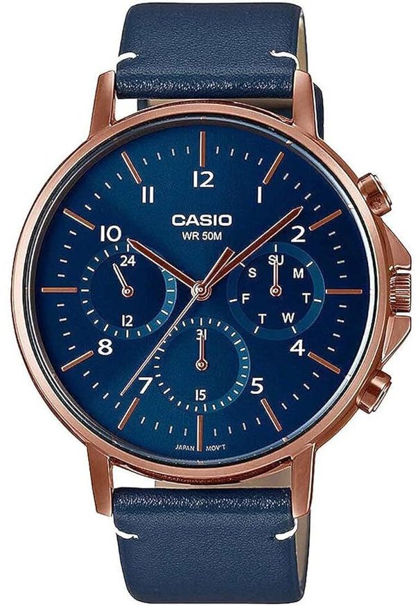 Zegarek EDIFICE ZEGAREK MĘSKI CASIO MTP-E321RL-2A (zd190a) + BOX