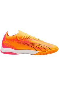 Buty piłkarskie Puma Ultra Match It M 107758 03 pomarańczowe. Kolor: pomarańczowy. Materiał: guma. Sport: piłka nożna #7