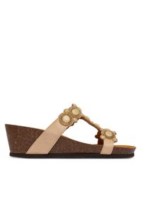 Klapki Scholl. Kolor: beżowy #1