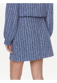Custommade Spódnica mini Rachelle 999830902 Niebieski Regular Fit. Kolor: niebieski. Materiał: bawełna #4