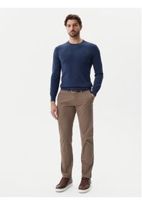 Guess Sweter M5GR02Z3MH1 Niebieski Regular Fit. Kolor: niebieski. Materiał: bawełna