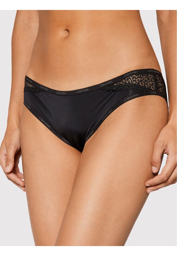 Calvin Klein Underwear Figi klasyczne 000QF5153E Czarny. Kolor: czarny. Materiał: syntetyk