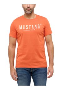 Męski T-Shirt Mustang Style Austin Burnt Ochre 1016264 7105 #1