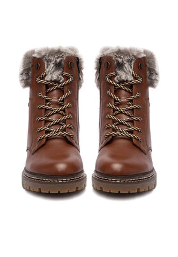 Remonte Trzewiki CEO-D0B74-24 Brązowy. Kolor: brązowy. Materiał: skóra