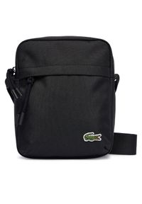 Saszetka Lacoste. Kolor: czarny