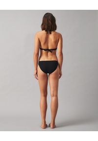 Tory Burch - TORY BURCH - Czarny top od bikini Miller. Kolor: czarny. Materiał: lycra, materiał