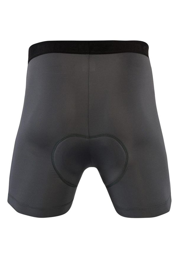 Silvini - Bokserki męskie z wkładką rowerową Coolmax Basic+ SILVINI INNER PRO MP1212. Kolor: szary, wielokolorowy, brązowy, zielony