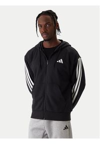 Adidas - adidas Bluza Essentials 3-Stripes JD1877 Czarny Regular Fit. Kolor: czarny. Materiał: syntetyk #8