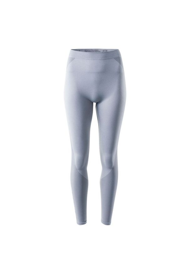 Hi-tec - Kalesony termoaktywne Hi-Tec Lady Zareen Bottom, damskie, Micro Chip Silver Filigree, Rozmiar L/XL. Materiał: nylon, poliester, elastan